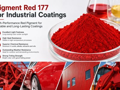 Pigment Red 177 for Industrial Coatings: Why It Is the Preferred High-Performance Red Pigment